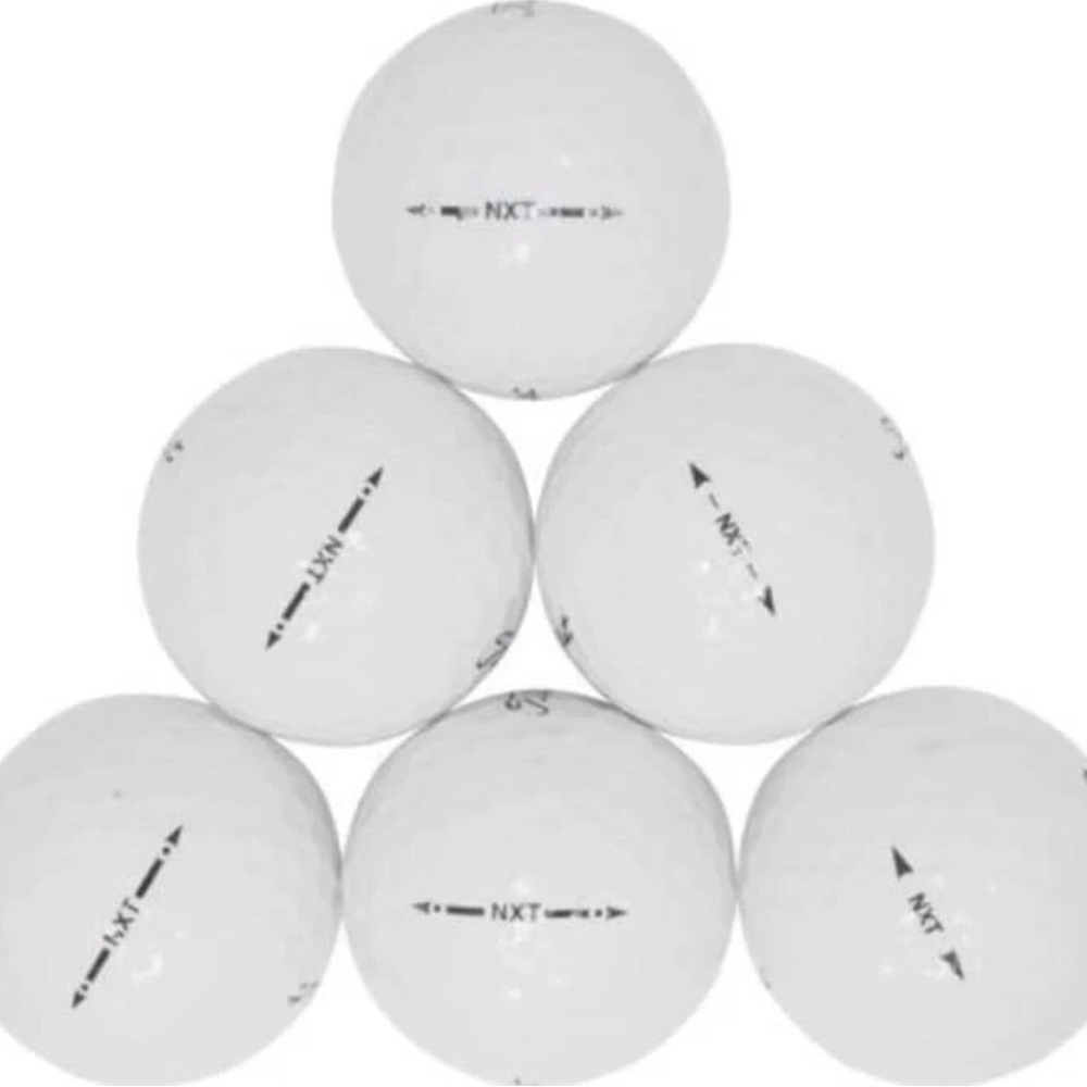 Titleist NXT Used Golf Balls in Near Mint Condition, AAAA Quality 1 DOZEN
